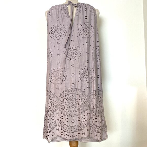 MaxStudio Sleeveless Purple Summer Dress - Picture 4 of 11